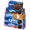 LA VOIE FOODS Korean OREO Limited Edition Chocolate Sandwich Cookies, 5 Variety Flavors - Cinnamon Bun, Choco Wafer, Strawberry, Chocolate Cream