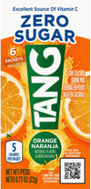 Tang On The Go Singles Drink Powder Mix Orange 6 Ct