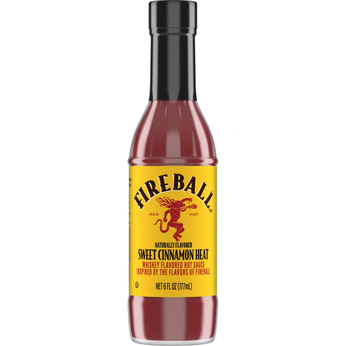 Weber Fireball Whiskey Flavored Hot Sauce, 6 oz, Model 1165874