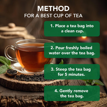 Vital Premium Black Tea - Black Tea Classic Collection Finely Selected Speciality Tea Naturally Anti Oxidized Black Vital Tea (1