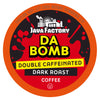 Java Factory Coffee Pods High Caffeine Coffee Compatible with K Cup malt-inspired Including 2.0, Da Extra Bold Double Caffeinated, 80 Count