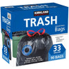 Kirkland Signature Drawstring Trash Bags - 33 Gallon - Xl Size - (90 Count)