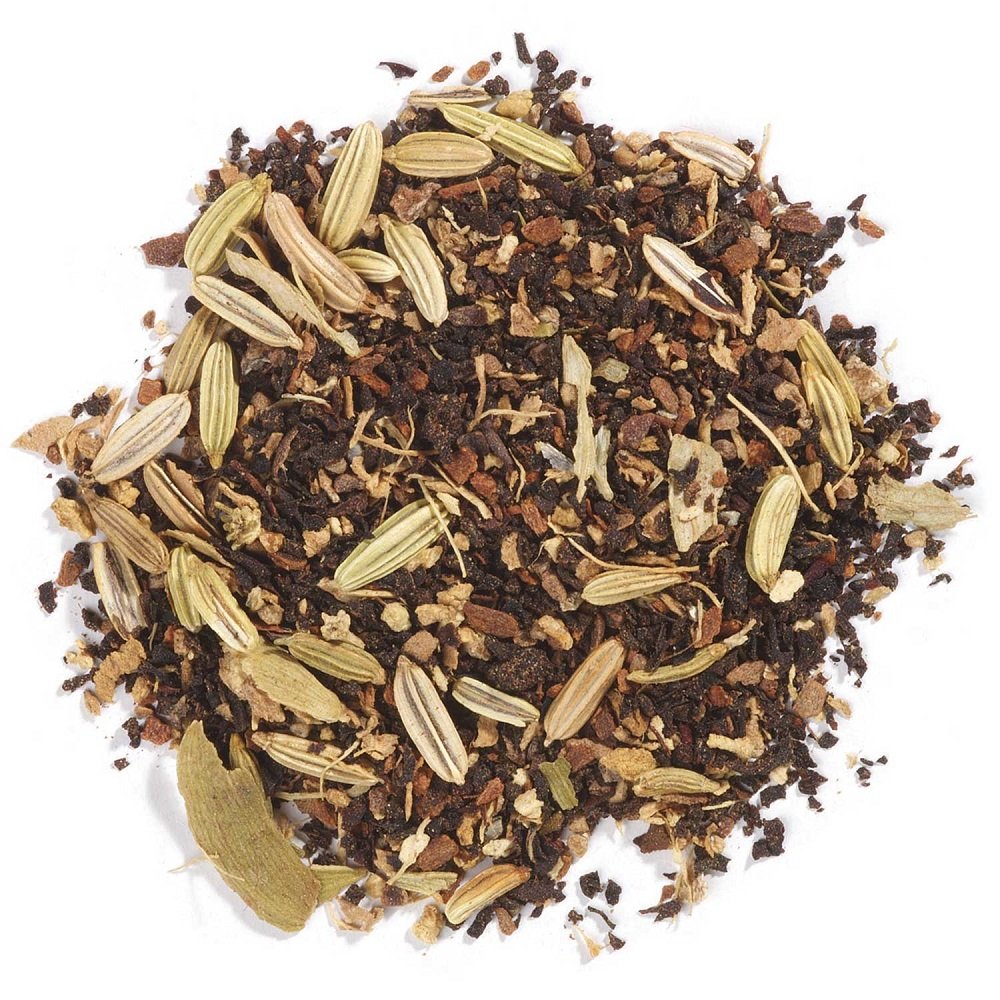 Frontier Co-op Organic Chai Tea, 1-Pound Bulk, Robust Combination of Black Tea & Spices, Great as Hot Tea & Crme Brulee