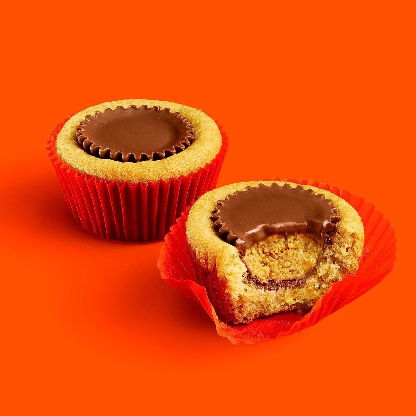 ReesesPeanut Butter Miniature Cups - 90 Individually Wrapped Milk Chocolate Candy Reese Miniature Peanut Butter Cups Bulk - 2 Po