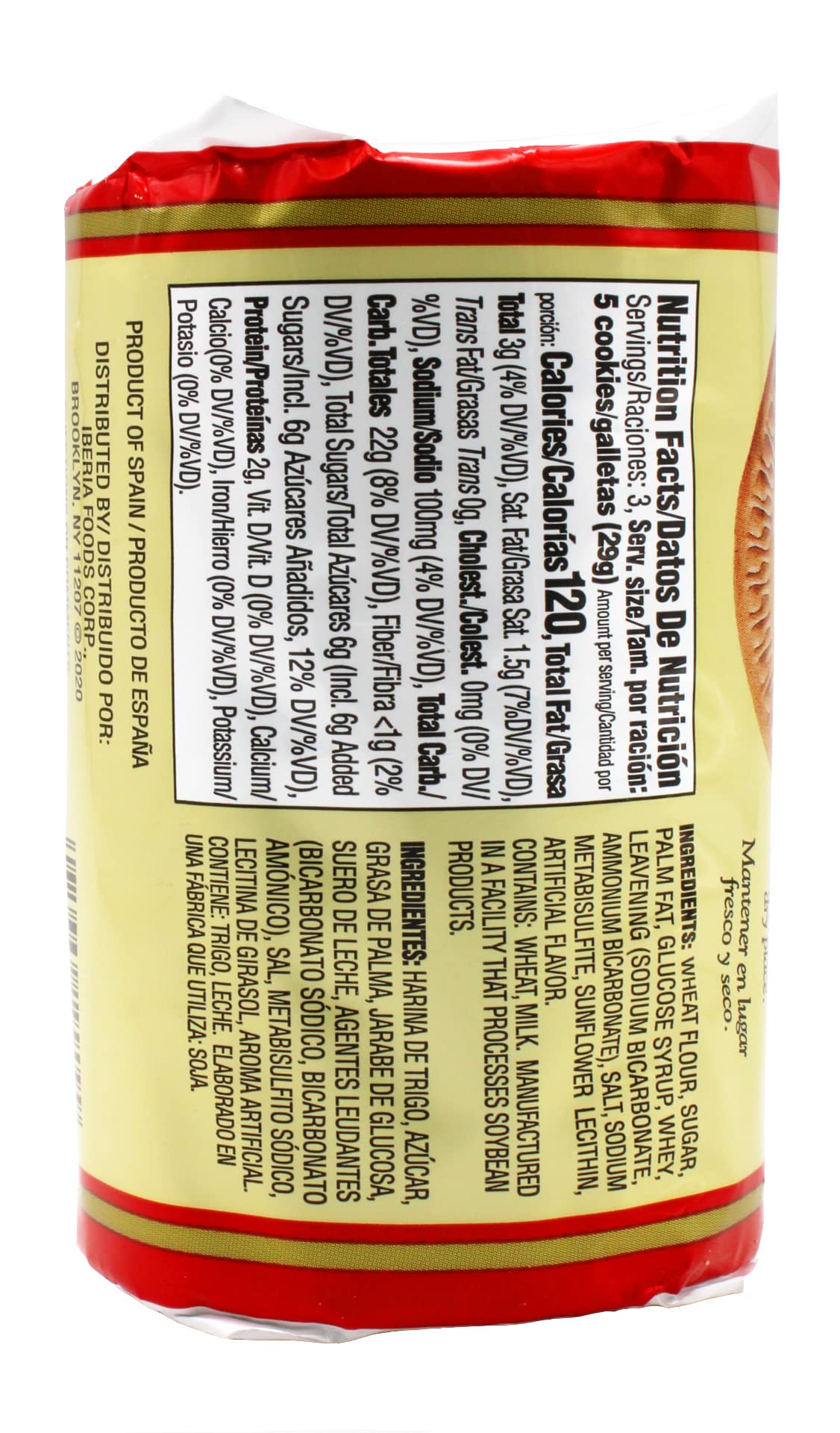Iberia Maria Cookies, 3.5 oz - Pack of 24, Delicious Snack Treats, Perfect for Sharing or On-the-Go