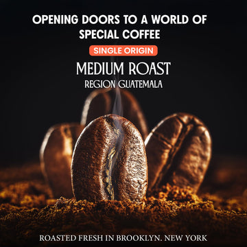 Guatemala Santa Rosa Whole Bean Medium Roast Coffee, 12 Oz Specialty Bag, Flavored Whole Bean Coffee With Chocolate, Citrus & Re