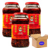 laoganma Spicy Chili Crisp Sauce, Chinese Sauce Xiang La Cui 23.63oz pack of 3, 23oz