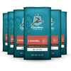 Caribou Coffee, Medium Roast Ground Coffee - Caramel Flavored 66 Ounces (6 Bags Of 11 Ounces)