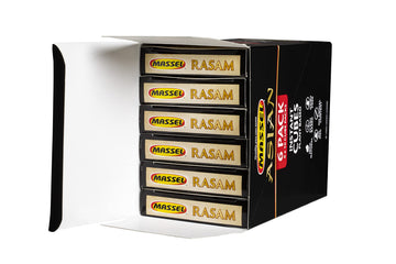 Massel Instant Rasam Bouillon Broth Cubes - No MSG, Gluten-Free Soup Base - Bulk Pack (6 x 105g)