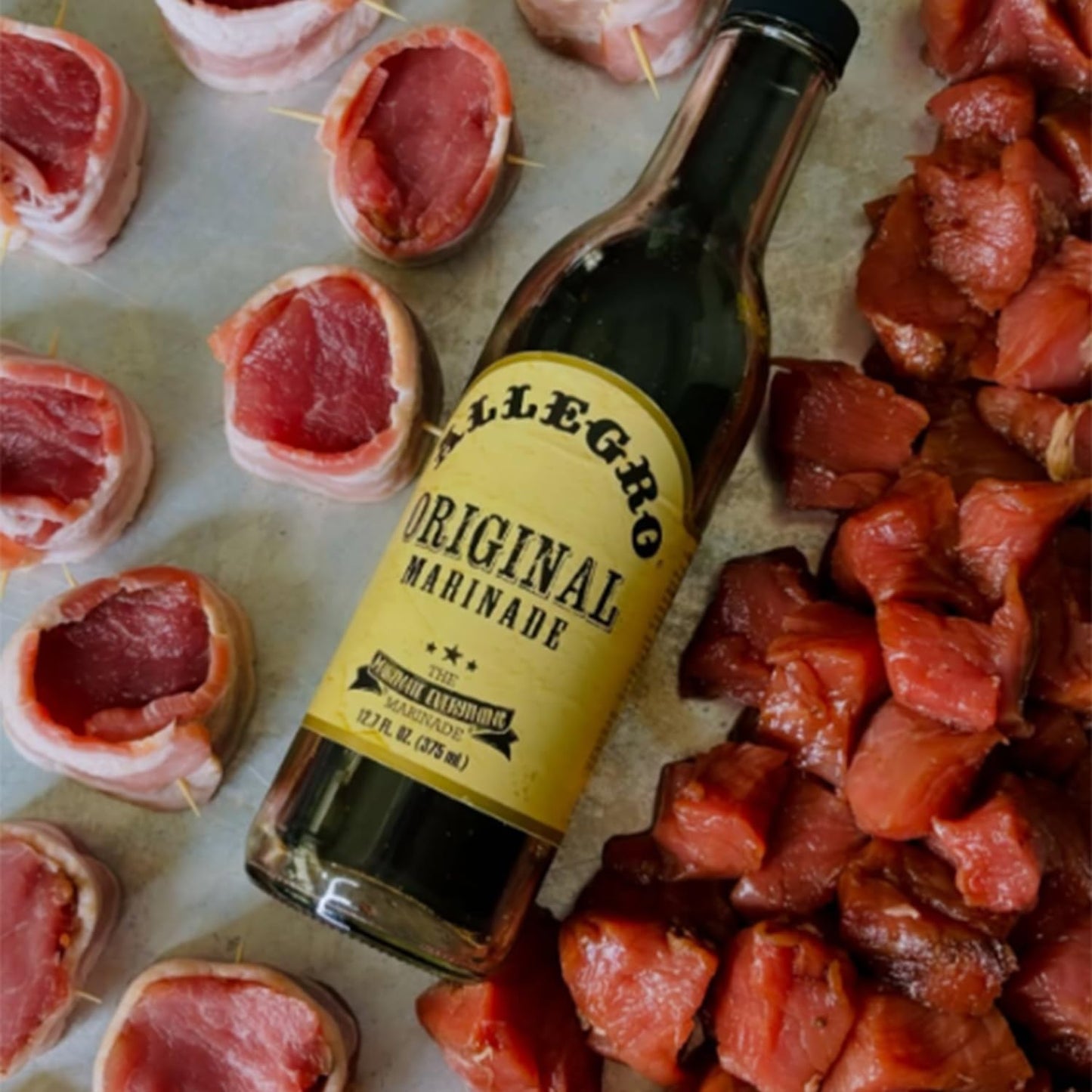 Allegro Marinade for Meat & Veggies - 12.7 Fl Oz - Kosher & Gluten Free