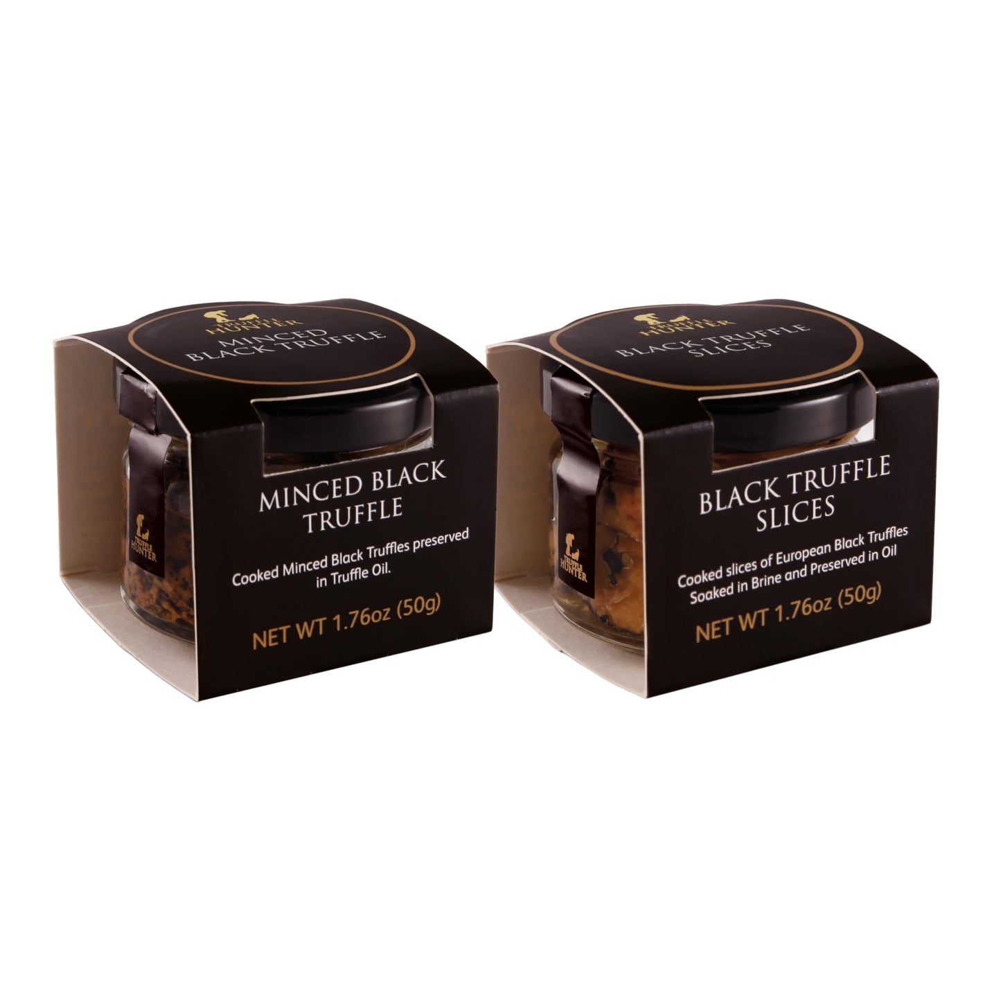 Trufflehunter Black Truffle Slices And Minced Black Truffle 2 X 1.74Oz