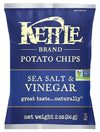 Kettle Brand Potato Chips, Sea Salt & Vinegar Bags, 2 Ounce (Pack Of 24)