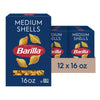 Barilla Medium Shells Pasta, 16 oz. Box (Pack of 12) - Non-GMO Pasta Made with Durum Wheat Semolina - Kosher Certified Pasta