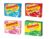 Starburst Gelatin variety pack, 4 flavor Watermelon, Blue Raspberry, All pink Strawberry, and cherry (3.89 OZ each)