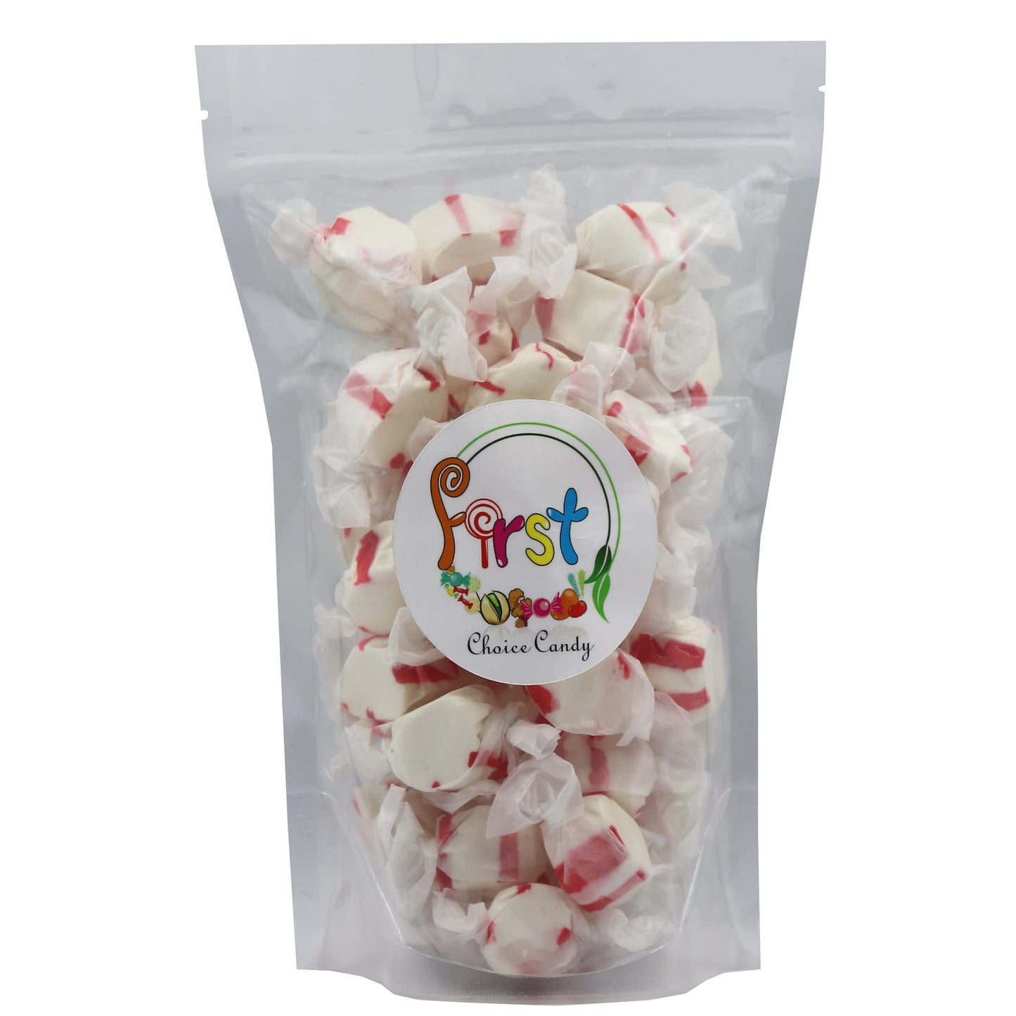 Firstchoicecandy All Flavor Saltwater Taffy (Peppermint, 1 Pound)