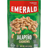 Emerald Nuts Jalapeno Cashews, 5 Oz Resealable Bag, Pack of 3