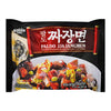 Paldo Fun & Yum Jjajangmen Instant Noodles, Pack Of 8, Brothless Chajang Ramen With Savory & Sweet Black Bean Sauce, Best Orient