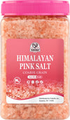 52USA Himalayan Pink Salt, Coarse Salt 5 Pound (80oz), Himalayan Salt, Pink Himalayan Sea Salt for Grinder Refill, Kosher Salt