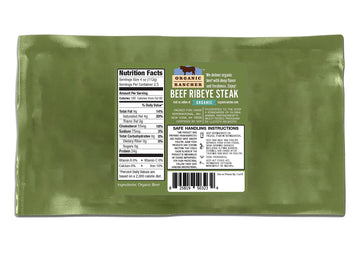 Organic Rancher Organic Boneless Beef Ribeye Steak, 10 Oz