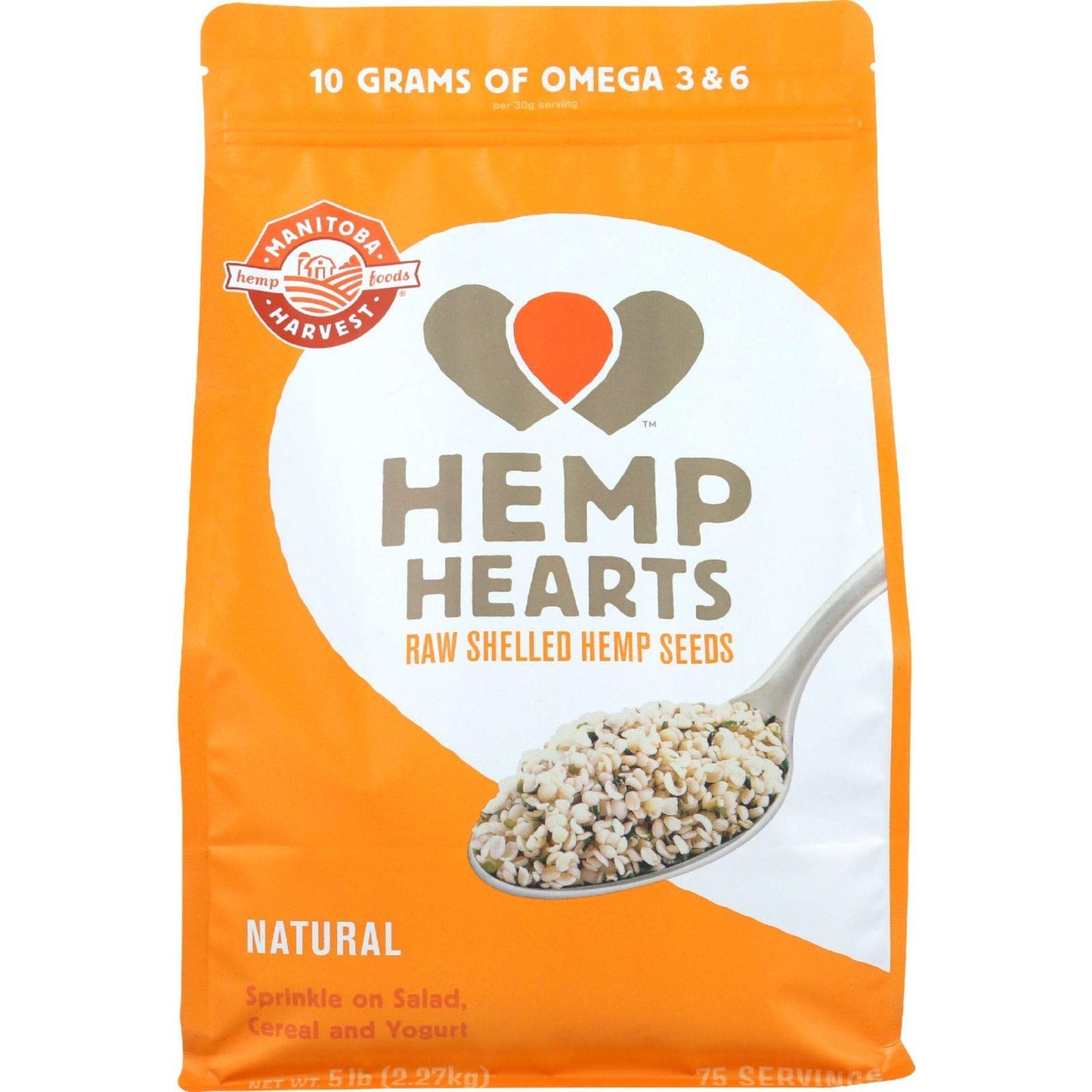 Manitoba Harvest Manitoba Hemp Hearts (1x5 LB )