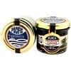 Pacific Secrets Truffle Vegan Black Caviar | Seaweed | No-Fish | Kosher | 4.4 oz Glass Jar