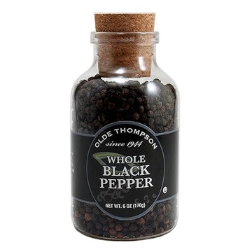 Olde Thompson Whole Black Peppercorns, 6 Oz
