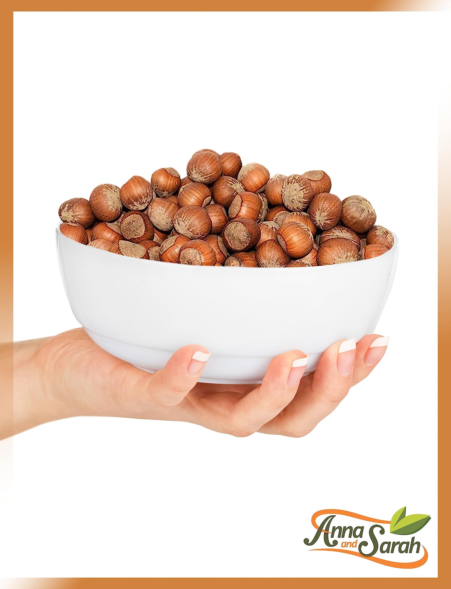 Anna and Sarah Large Oregon Hazelnuts in Shell (2.5 Lbs)