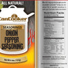 CanCooker Onion and Pepper Seasoning Blends for Grilling, BBQ & Camping - Pack of 2