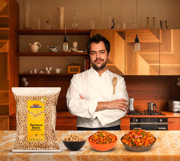 Rani Garbanzo Beans (Kabuli Chana) 128Oz (8Lbs) 3.63Kg Bulk ~ All Natural | Vegan | Gluten Friendly | Non-Gmo | Kosher | Indian Origin