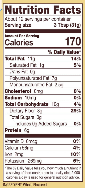 Bob'S Red Mill Brown Flaxseeds, 13Oz (Pack Of 4) - Non Gmo, Vegan, Paleo Friendly, Raw, Sproutable, Kosher