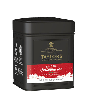 Taylors Of Harrogate Spiced Christmas Loose Leaf, 4.41 Ounce Tin