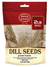 Spicy World Dill Seeds 2 Lb Bulk Bag - Whole Spice | Perfect For Pickling And Eating | Resealable Bag