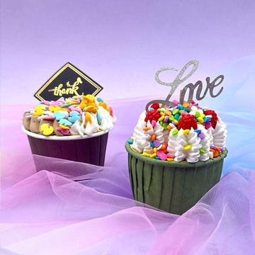 Rainbow Sprinkles For Cake Decorating, Pastel Jimmies Pearl Bunny Confetti Sprinkle Mix For Cookie Baking Ice Cream Cupcake Deco