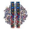 Chocorocks - Candy Coated Chocolate Stones - Gift Packs Of 2, 2.5 Tubes By Lyzas Sweets & (Gemstones)