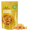 Amrita Golden Raisins 1 lb | No Added Sugar, Naturally Sweet, Gluten Free Dried Sultanas, Kishmish | Packed Fresh in Resealable