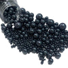 Black Sprinkles Edible Sugar Pearls For Cakes Baking Candy Pearl Halloween Christmas Birthday Cupcake Sprinkles And Decorations