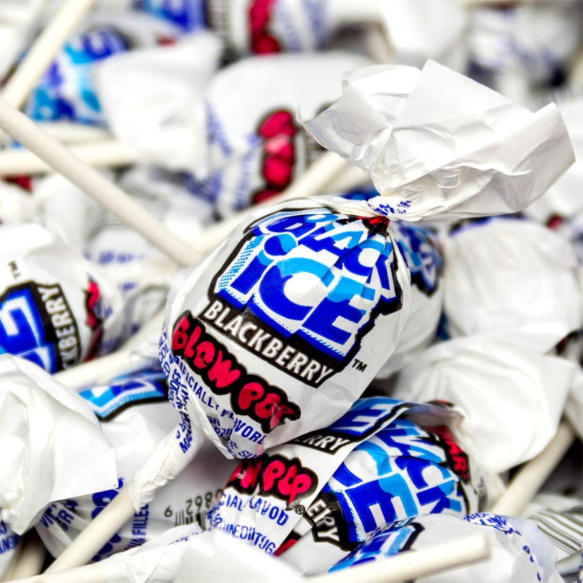 Charms Blow Pops, Black Ice Flavor, 48 Count (Pack Of 1), (3886)