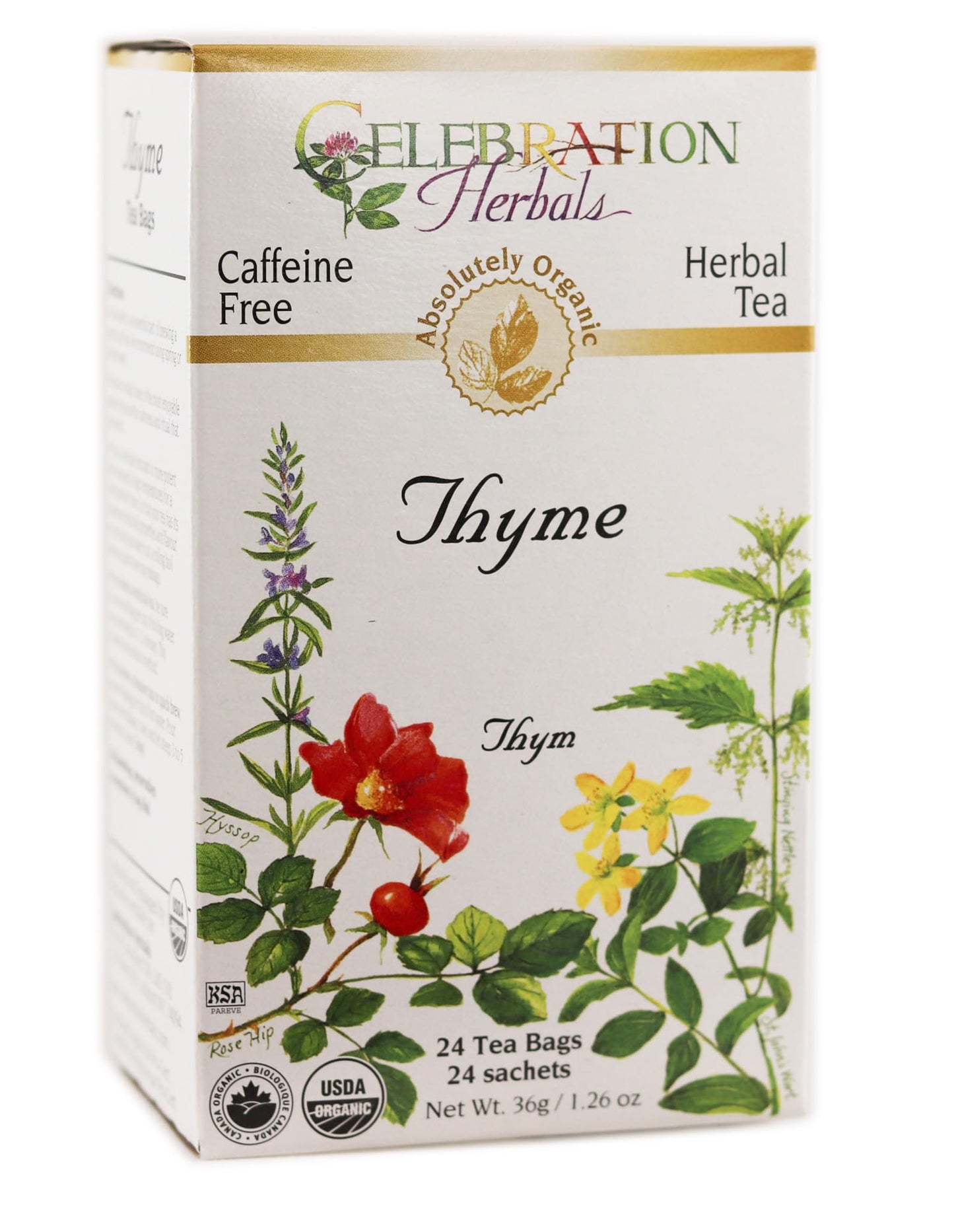 Celebration+Herbals+Organic+Thyme+Tea+Bags+24+Count