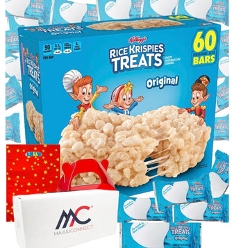 Rice Crispies Treats Snack Size Variety |60 Count |Individually Wrapped Marshmallow Breakfast Cereal Bars, Original, For School