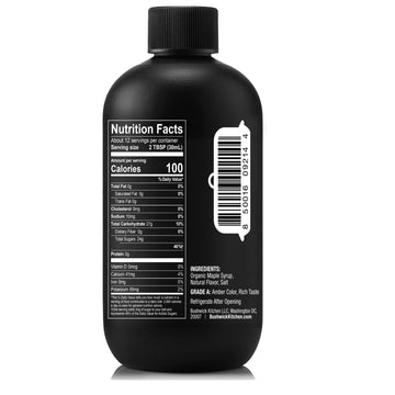 Trees Knees Butter Maple, Organic Maple Syrup With Sea Salt, Vegan, Gluten-Free, Paleo-Friendly, Grade A Maple Syrup Infused Wit