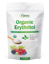 Espure Organic Erythritol - Usda Certified & 100% Pure - Zero Calorie Sugar Substitute, Plant Based Sweetener; 8Oz