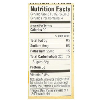 Santa Cruz Organic Lemonade - 32 ounce - 12 per case.