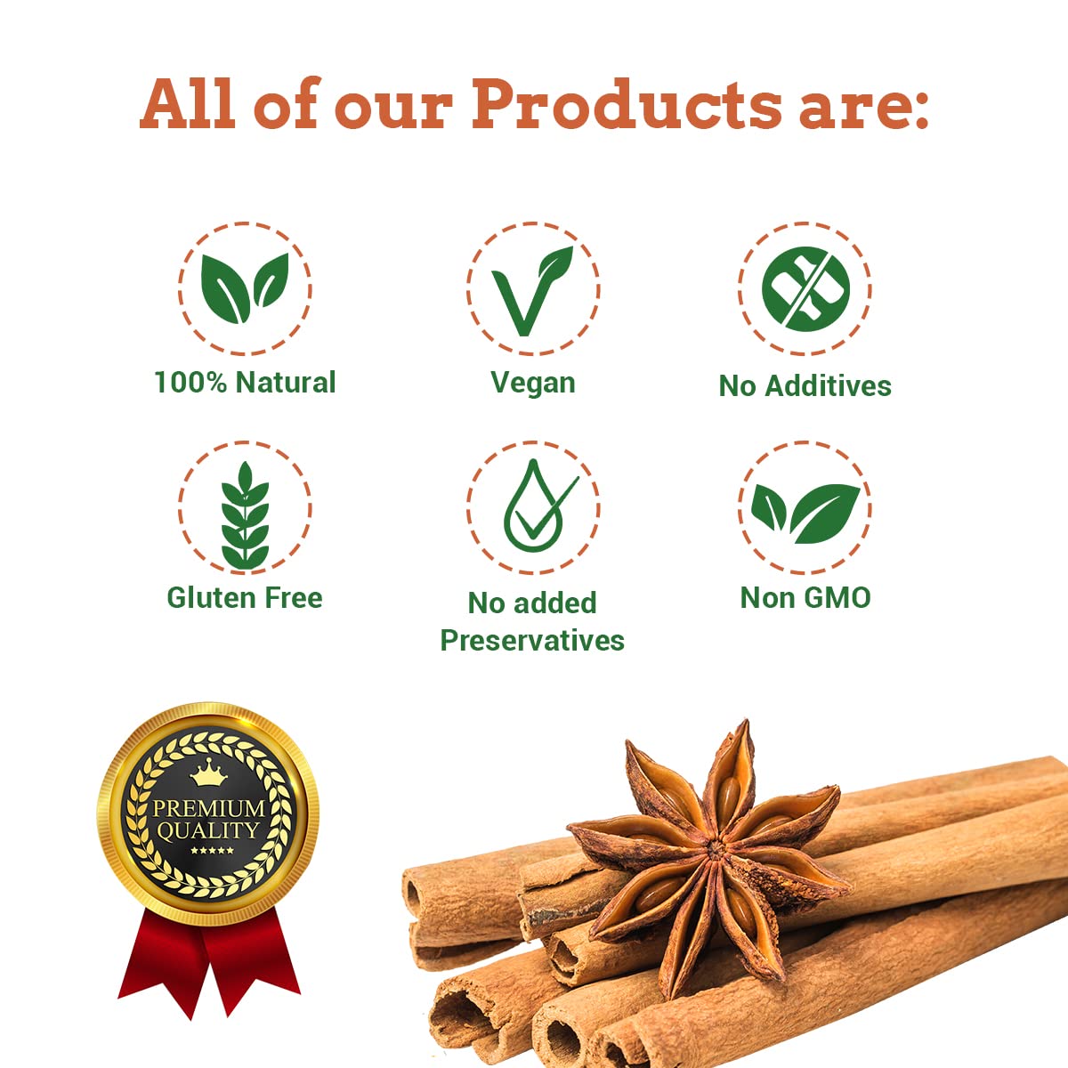 Spice Magic Star Anise - Premium Quality, Fresh & Aromatic, Non-Gmo, Perfect For Tea, Baking, And Cooking 3.5 Oz