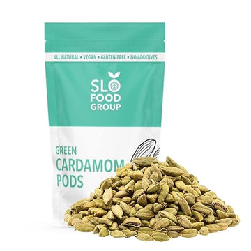 Slofoodgroup Green Cardamom Pods -Natural Cardamom Spice- 16 Oz.