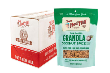 Bob s Red Mill Coconut Spice Granola, 11oz (Pack of 6) - Non GMO, Whole Grain, Kosher