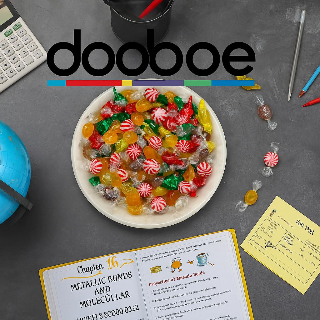 Dooboe Hard Candy Assortment - 10 Pounds - Big Bulk Hostess Candies - Mixed Flavor Sweets for Offices Breakrooms Gifting