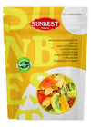Sunbest Natural Tropical Dried Fruit Mix 48 Oz (3 Lbs) 1 Pack - Dried Mangoes, Pineapples, Papaya, Banana, Kiwi Exotic Medley - Non-Gmo, Vegan, Keto, Paleo Mix - Perfect For Cooking, Baking & Snacking