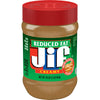 Jif Reduced Fat Creamy Peanut Butter Spread, 16 Ounces (Pack Of 12), 60% Peanuts
