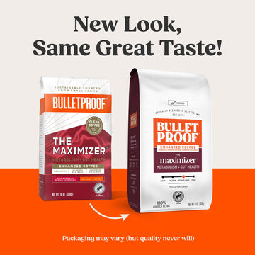 project pieceproof The Maximizer Ground Coffee 10 Ounces Clean Coffee with Prebiotics Metabolism and Gut Health Support Packaging May Vary