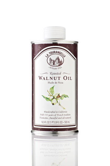 La Tourangelle, Roasted Walnut Oil, 16.9 Ounce Cans (Pack of 3) (Packaging may Vary)